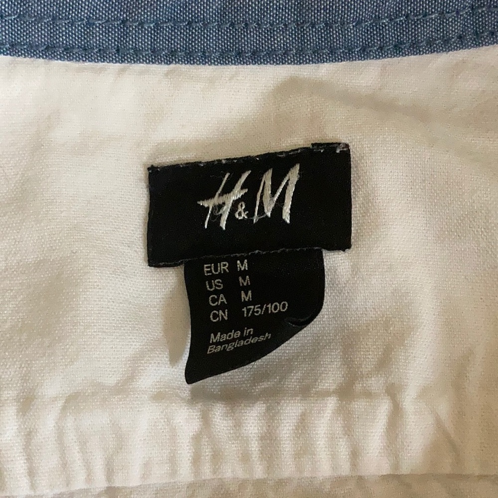 Mens H&M Button Down - Picture 2 of 4
